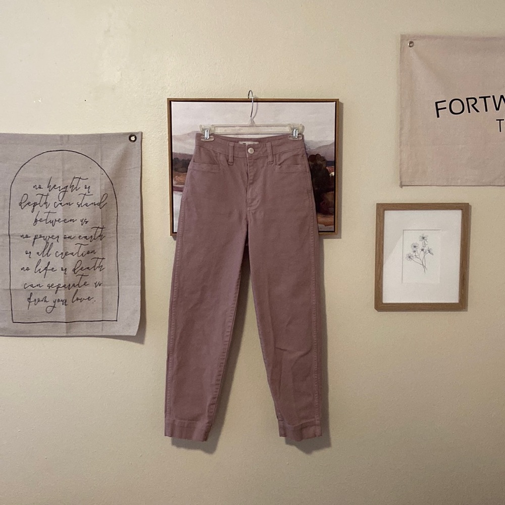 Madewell Slim Emmett Tapered Pants